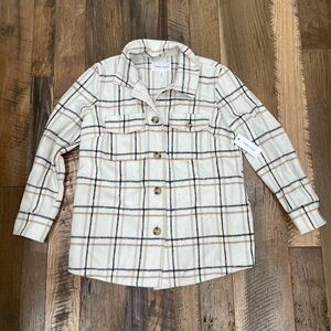 NWT $105 Tribal Shacket jacket Wm L